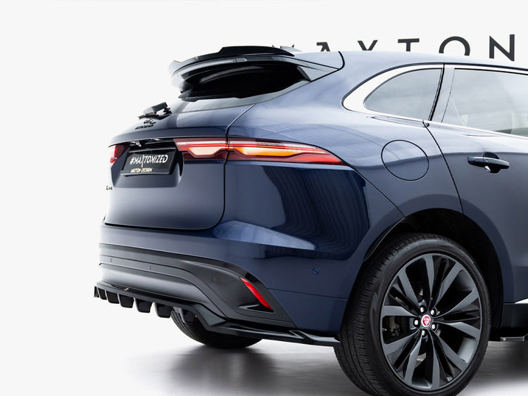 Maxton Design Rear Splitter (Vertical Bars) Jaguar F-Pace R-Sport Mk1 Facelift - Wayside Performance 