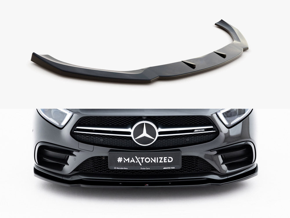 Maxton Design Front Splitter V.2 Mercedes-AMG CLS 53 C257 - Wayside Performance 