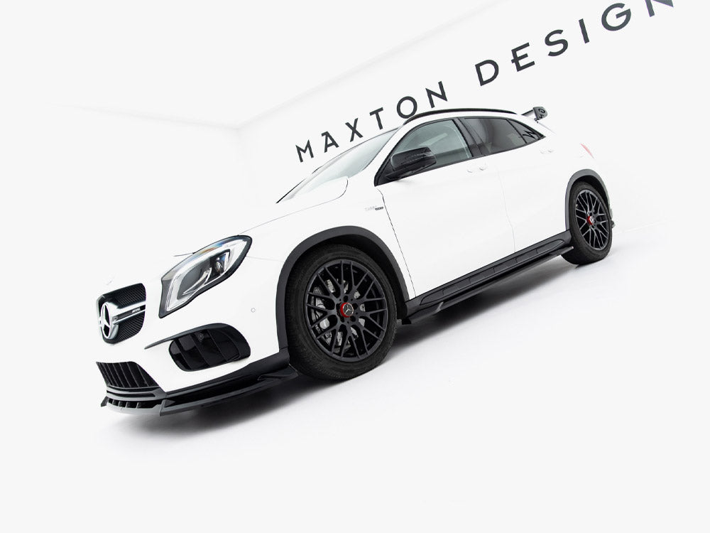 Maxton Design Side Skirts Diffusers Mercedes-Benz GLA 45 AMG X156 Facelift - Wayside Performance 