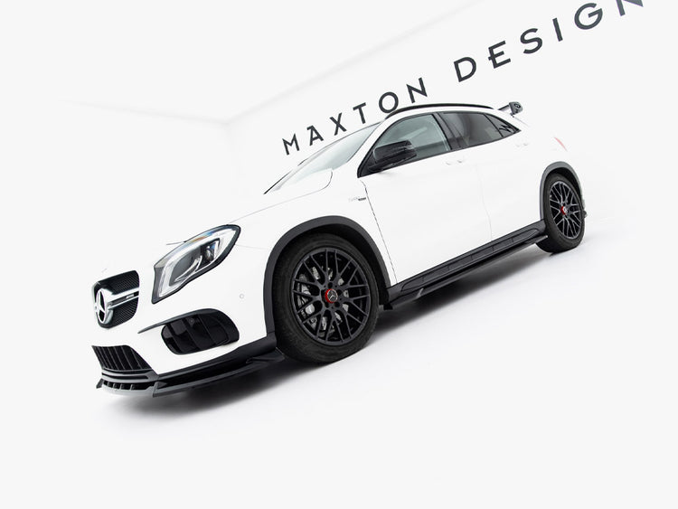 Maxton Design Side Skirts Diffusers Mercedes-Benz GLA 45 AMG X156 Facelift - Wayside Performance 