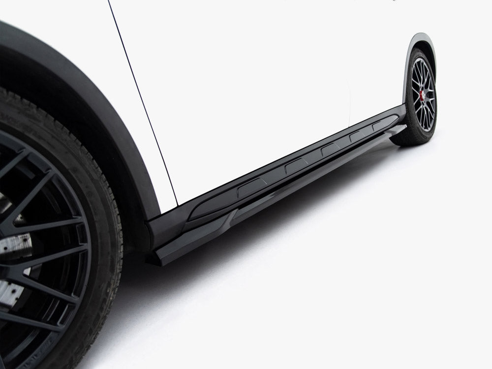 Maxton Design Side Skirts Diffusers Mercedes-Benz GLA 45 AMG X156 Facelift - Wayside Performance 
