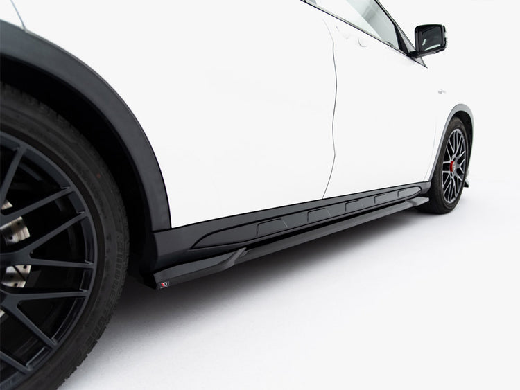 Maxton Design Side Skirts Diffusers Mercedes-Benz GLA 45 AMG X156 Facelift - Wayside Performance 