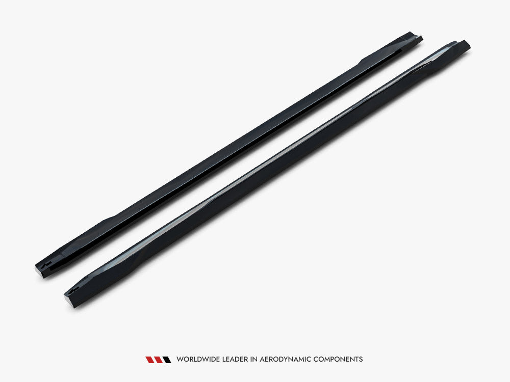 Maxton Design Side Skirts Diffusers Mercedes-Benz GLA 45 AMG X156 Facelift - Wayside Performance 