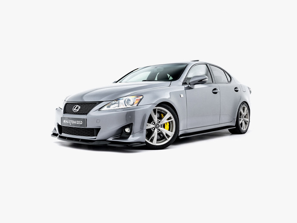 Maxton Design Front Splitter Lexus IS F-Sport Mk2 (XE20) Facelift - Wayside Performance 