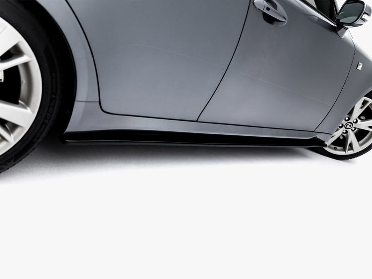 Maxton Design Side Skirts Diffusers Lexus IS F-Sport Mk2 (XE20) Facelift - Wayside Performance 