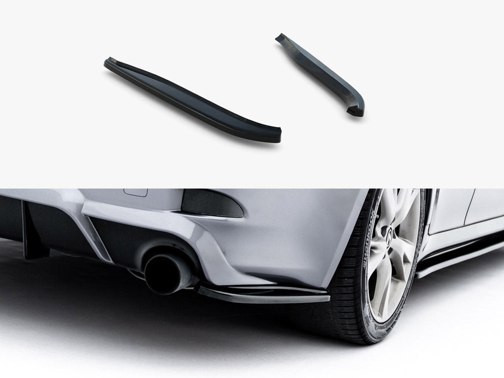 Maxton Design Rear Side Splitters Lexus IS F-Sport Mk2 (XE20) Facelift - Wayside Performance 