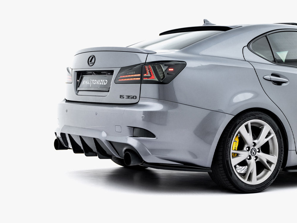 Maxton Design Rear Side Splitters Lexus IS F-Sport Mk2 (XE20) Facelift - Wayside Performance 
