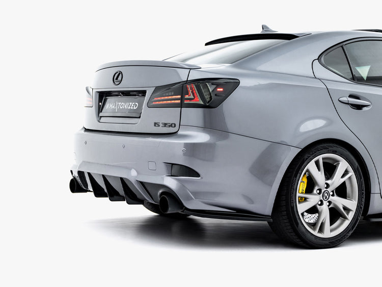 Maxton Design Rear Side Splitters Lexus IS F-Sport Mk2 (XE20) Facelift - Wayside Performance 