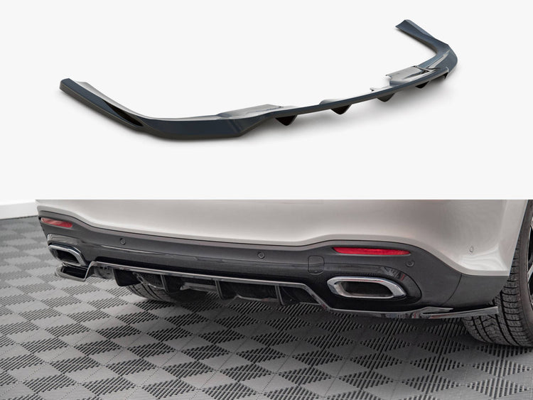 Maxton Design Rear Splitter (Vertical Bars) V.1 Mercedes-benz Gls Amg-line X167 - Wayside Performance 