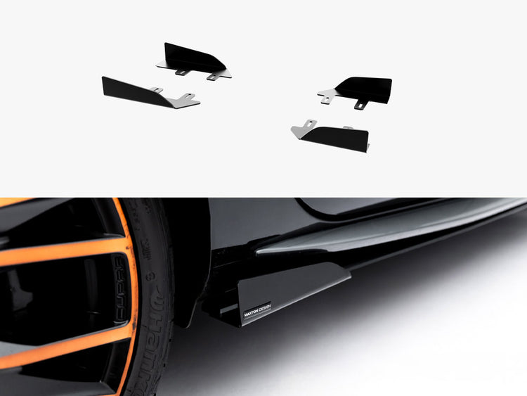 Maxton Design Side Flaps Cupra Leon St / Hatchback Aero Mk1 / Mk1 Facelift - Wayside Performance 