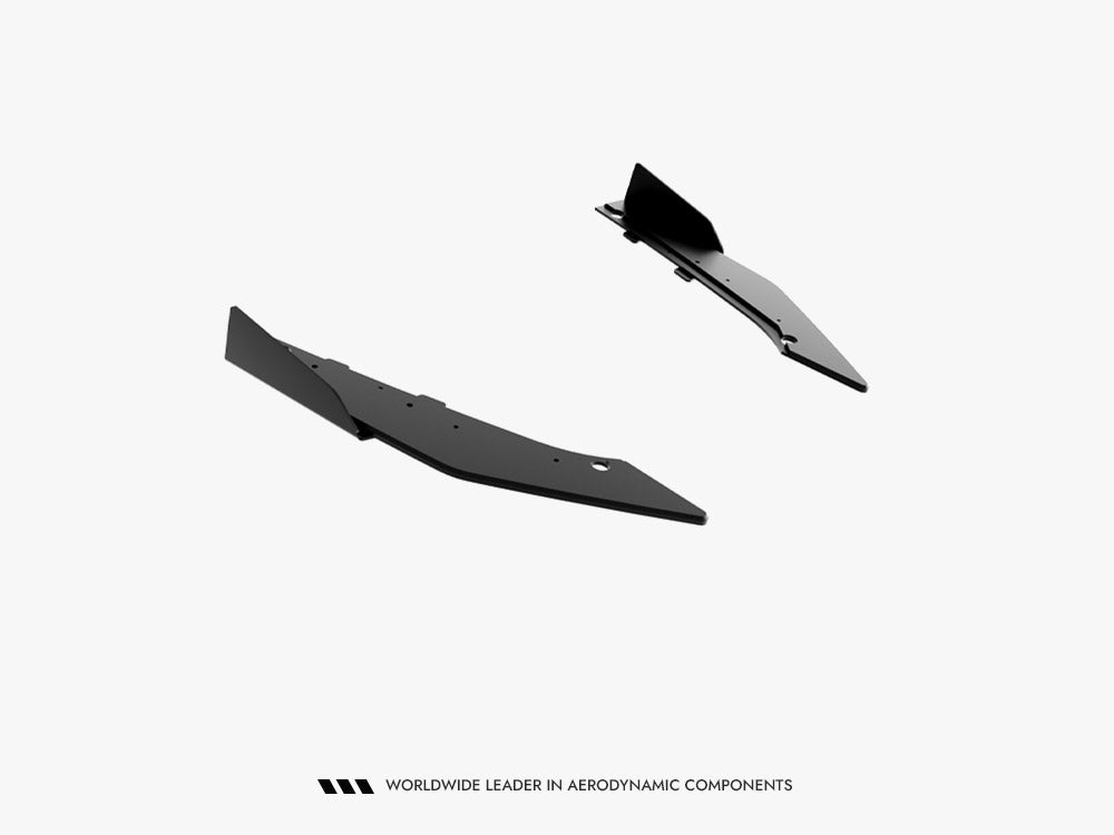 Maxton Design Street Pro Rear Side Splitters + Flaps Cupra Leon St Mk1 Facelift - Wayside Performance 