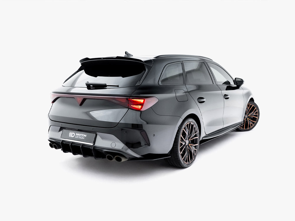 Maxton Design Street Pro Rear Side Splitters Cupra Leon St Mk1 Facelift - Wayside Performance 