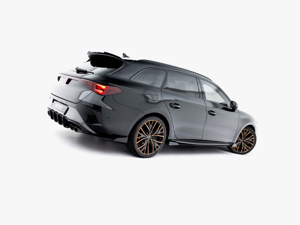 Maxton Design Street Pro Side Skirt Diffusers + Flaps Cupra Leon St / Hatchback Aero Mk1 / Mk1 Facelift - Wayside Performance 