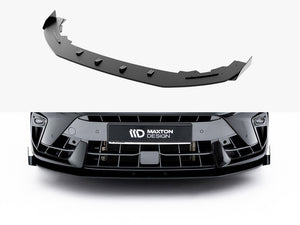 Maxton Design Street Pro Front Splitter + Flaps Cupra Leon St / Hatchback Mk1 Facelift - Wayside Performance 