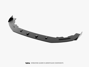 Maxton Design Street Pro Front Splitter + Flaps Cupra Leon St / Hatchback Mk1 Facelift - Wayside Performance 