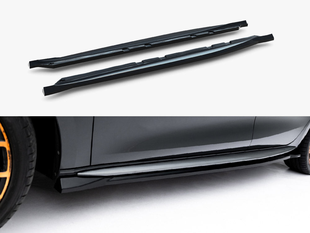 Maxton Design Side Skirt Diffusers V.2 Cupra Leon St / Hatchback Aero Mk1 Facelift