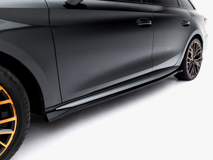 Maxton Desing Side Skirt Diffusers V.2 Cupra Leon St / Hatchback Aero Mk1 Facelift - Wayside Performance 