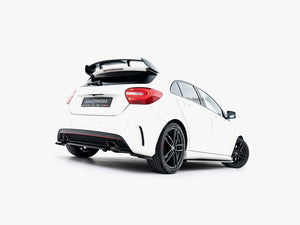 Maxton Design Rear Splitter (Vertical Bars) Mercedes W176 AMG-Line Pre-Facelift - Wayside Performance 