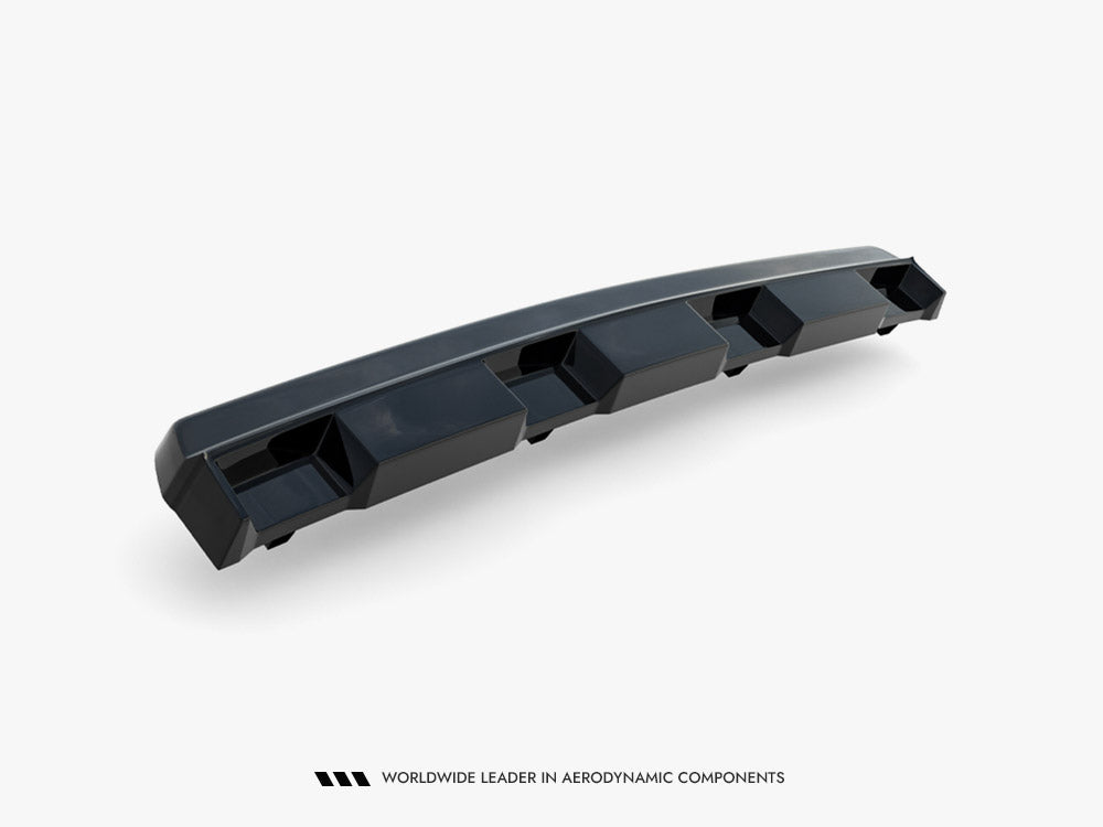 Maxton Design Rear Splitter (Vertical Bars) Mercedes W176 AMG-Line Pre-Facelift - Wayside Performance 