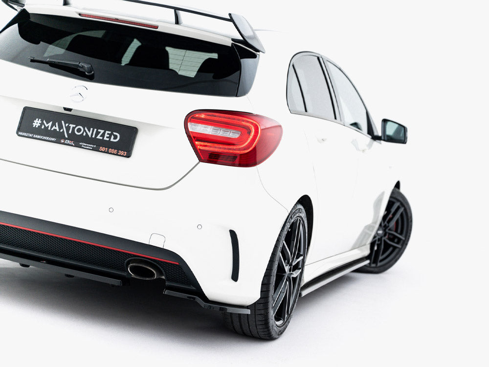 Maxton Design Rear Side Splitters Mercedes W176 Amg-line Pre-facelift - Wayside Performance 