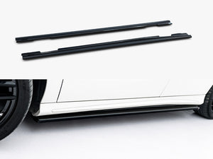 Maxton Design Side Skirt Diffusers Mercedes W176 Amg-line Pre-facelift - Wayside Performance 