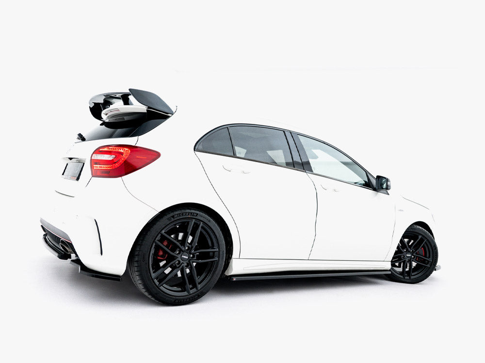 Maxton Design Side Skirt Diffusers Mercedes W176 Amg-line Pre-facelift - Wayside Performance 