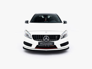 Maxton Design Front Splitter Mercedes W176 Amg-line Pre-facelift - Wayside Performance 