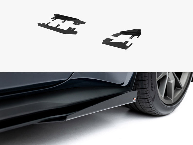 Maxton Design Side Flaps Ford Mustang Dark Horse Mk7 - Wayside Performance 