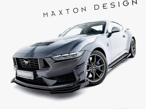 Maxton Design Front Flaps Ford Mustang Dark Horse Mk7 - Wayside Performance 