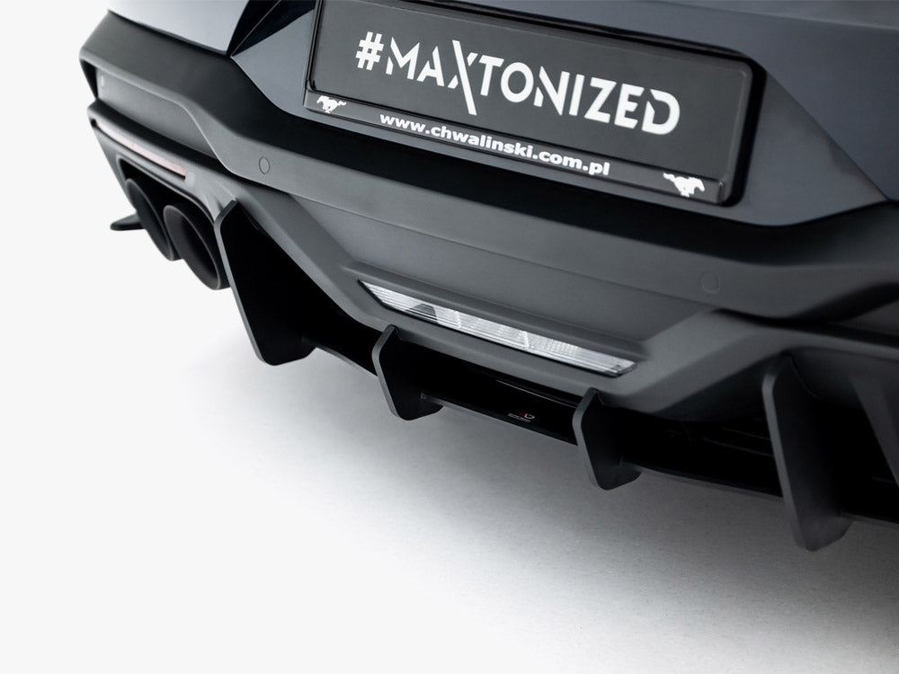 Maxton Design Street PRO Rear Diffuser Ford Mustang Dark Horse Mk7 - Wayside Performance 