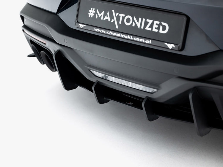 Maxton Design Street PRO Rear Diffuser Ford Mustang Dark Horse Mk7 - Wayside Performance 