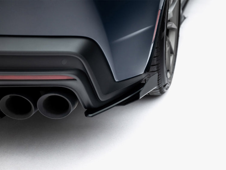 Maxton Design Street PRO Rear Side Splitters + Flaps Ford Mustang Dark Horse Mk7 - Wayside Performance 