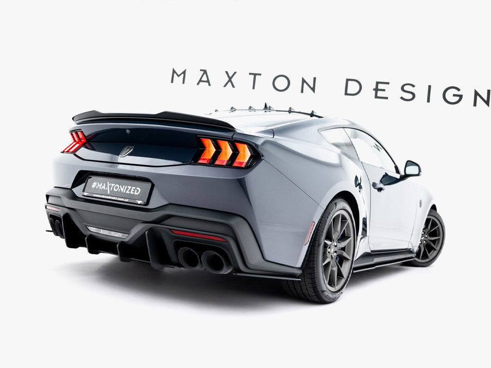 Maxton Design Street PRO Rear Side Splitters Ford Mustang Dark Horse Mk7 - Wayside Performance 