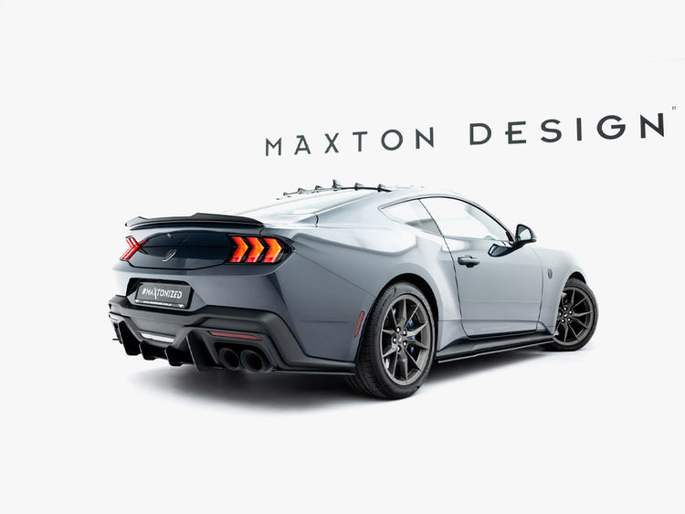Maxton Design Street PRO Rear Side Splitters Ford Mustang Dark Horse Mk7 - Wayside Performance 