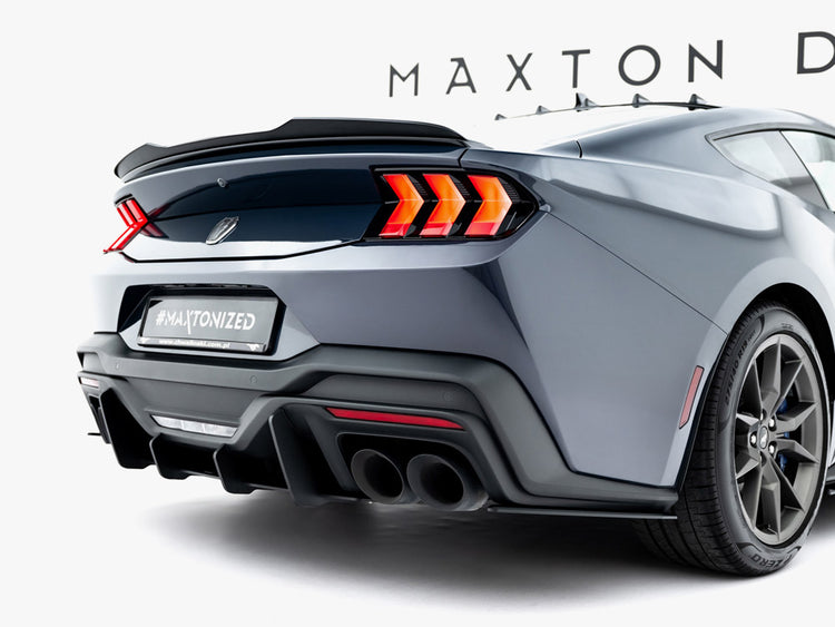 Maxton Design Street PRO Rear Side Splitters Ford Mustang Dark Horse Mk7 - Wayside Performance 