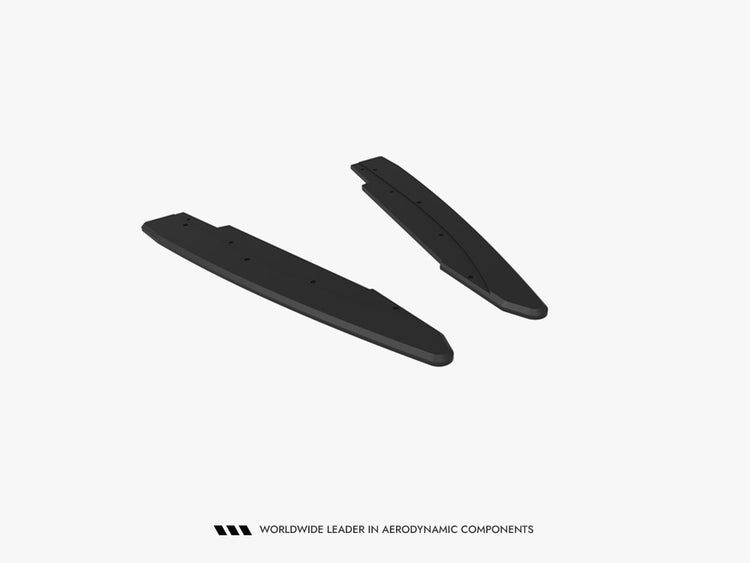 Maxton Design Street PRO Rear Side Splitters Ford Mustang Dark Horse Mk7 - Wayside Performance 