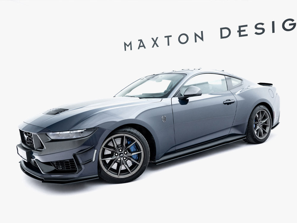 Maxton Design Street PRO Side Skirts Diffusers Ford Mustang Dark Horse Mk7 - Wayside Performance 