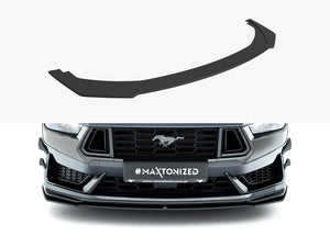 Maxton Design Street PRO Front Splitter Ford Mustang Dark Horse Mk7 - Wayside Performance 