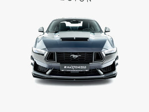Maxton Design Street PRO Front Splitter Ford Mustang Dark Horse Mk7 - Wayside Performance 