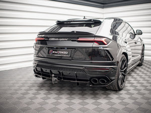 Central Rear Splitter (Vertical Bars) Lamborghini URUS Mk1 - Wayside Performance 