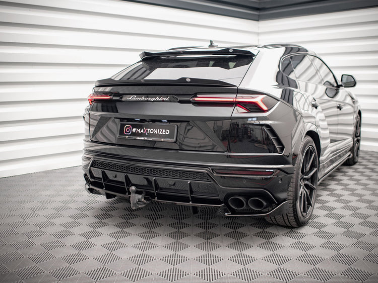 Central Rear Splitter (Vertical Bars) Lamborghini URUS Mk1 - Wayside Performance 