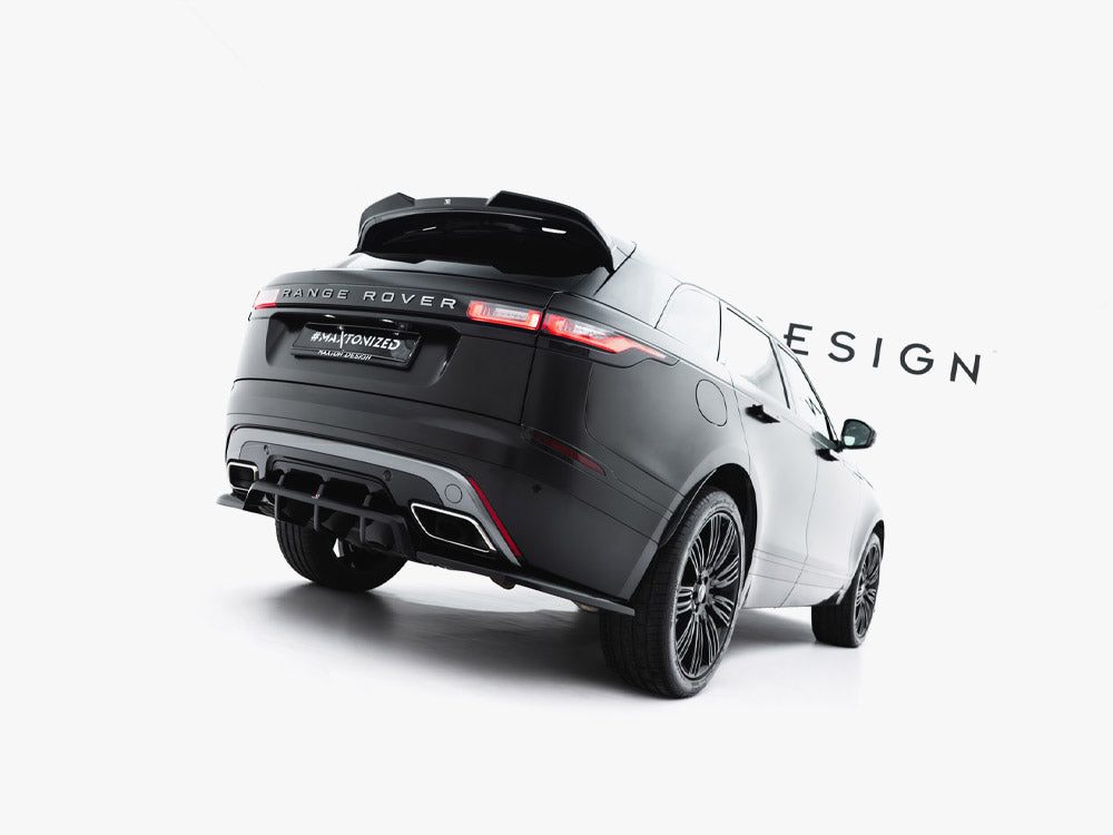 Maxton Design Rear Splitter (Vertical Bars) V.3 Land Rover Range Rover Velar R-Dynamic Mk1 - Wayside Performance 