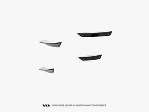 Maxton Design Front Bumper Wings (Canards) Audi RS3 Sedan 8Y Facelift - Wayside Performance 