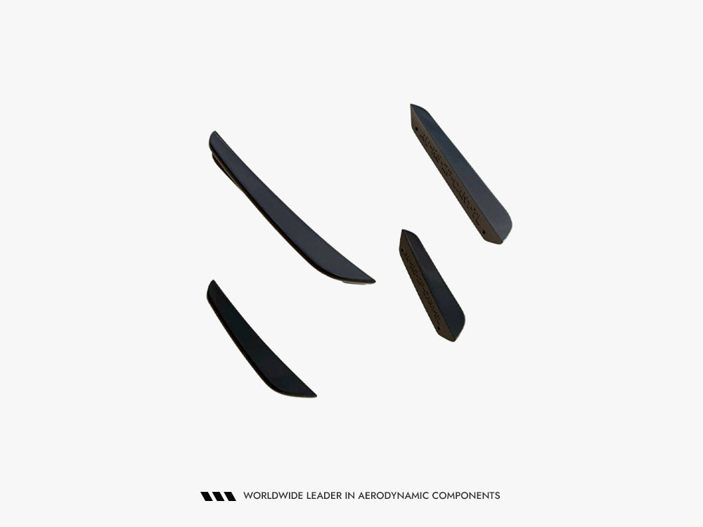 Maxton Design Front Bumper Wings (Canards) Audi RS3 Sedan 8Y Facelift - Wayside Performance 