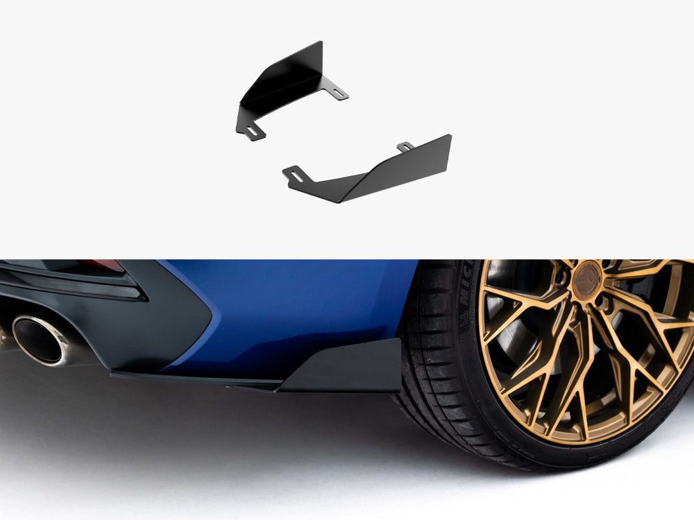 Maxton Design Rear Side Flaps Audi S5 Sedan / Avant B10 - Wayside Performance 