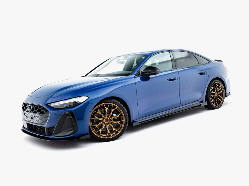 Maxton Design Side Flaps Audi A5 S-Line / S5 Sedan / Avant B10 - Wayside Performance 