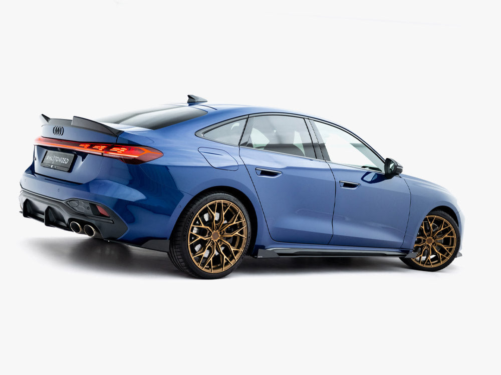 Maxton Design Side Flaps Audi A5 S-Line / S5 Sedan / Avant B10 - Wayside Performance 