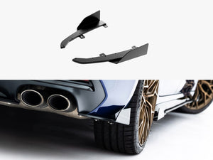 Maxton Design Street PRO Rear Side Splitters + Flaps Audi S5 Sedan / Avant B10 - Wayside Performance 