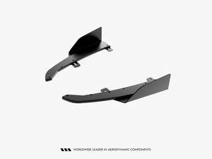 Maxton Design Street PRO Rear Side Splitters + Flaps Audi S5 Sedan / Avant B10 - Wayside Performance 