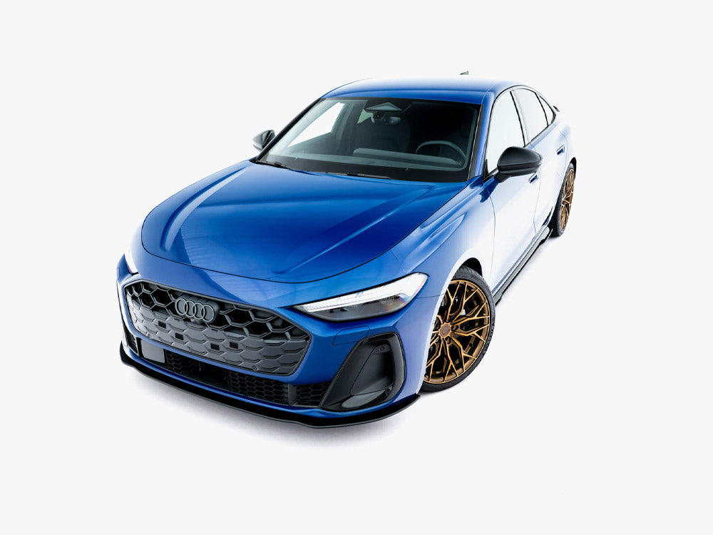 Maxton Design Street PRO Front Splitter Audi A5 S-Line / S5 Sedan / Avant B10 - Wayside Performance 